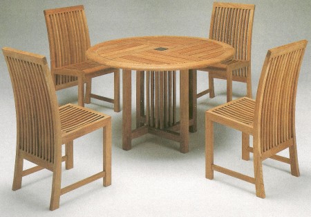  Andana Teak Dining Chair (Andana Teck Chaise)
