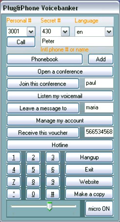  USB VOIP Telephone Accounts / Vouchers