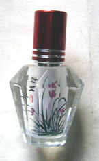  Inside Paint Perfume Bottle With Flower ( Inside Paint Perfume Bottle With Flower)