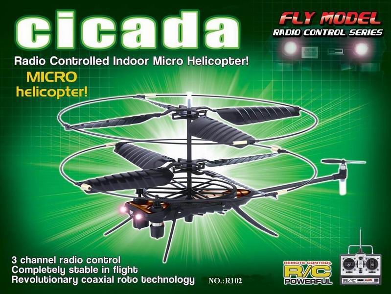  Radio Control Micro Helicopter Toys