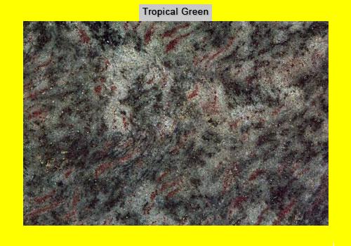  Tropical Green Granite, (Тропический зеленый гранит,)