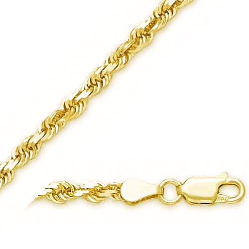  14k Gold Rope Chain