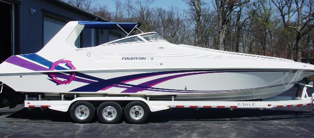  2005 Fountain Sport Cruiser-Fever-T-502 Mercruisers ( 2005 Fountain Sport Cruiser-Fever-T-502 Mercruisers)