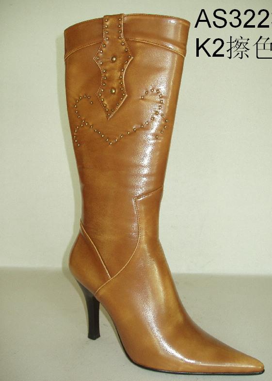 Ladies Leather Boots (Дамы Leather Boots)