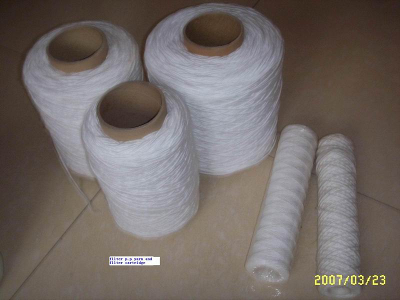  PP Yarn And PP Filter Cartridge