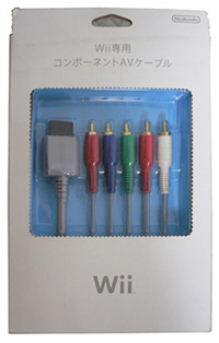  Component HDTV Cable For Nintendo Wii (Компонента HDTV кабель для Nintendo Wii)