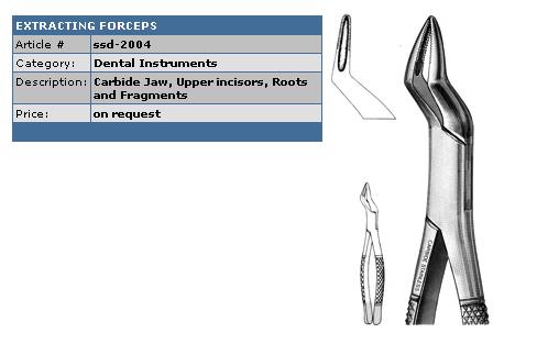  Extracting Forcep (Extrahieren Forcep)