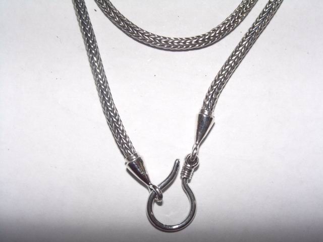 Silver Chain Necklace (Silber Kette Halskette)