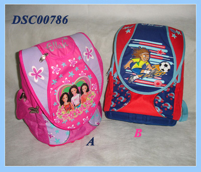  School Backpacks With EVA Bottom & Backing System