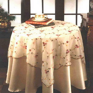  Jacquard, Christmas, Lace, Embroidered, Cotton Table Cloth (Жаккард, Рождество, кружевами, вышивкой, хлопок Скатерть)