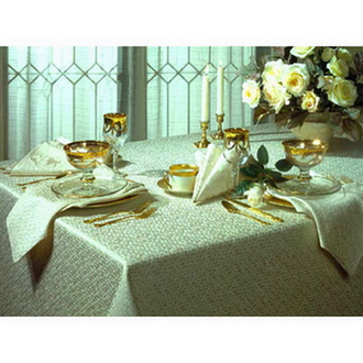  Embroidery, T/ C, Printed, Organza, Poly-Cotton Table Cloth (Broderie, T / C, imprimée, Organza, de Poly-Coton Nappe)
