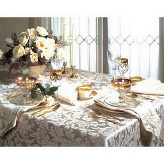  Printed, Organza, Poly-Cotton, Printing, Polyester Table Cloth (Imprimé, Organza, poly-coton, impression, Polyester Nappe)