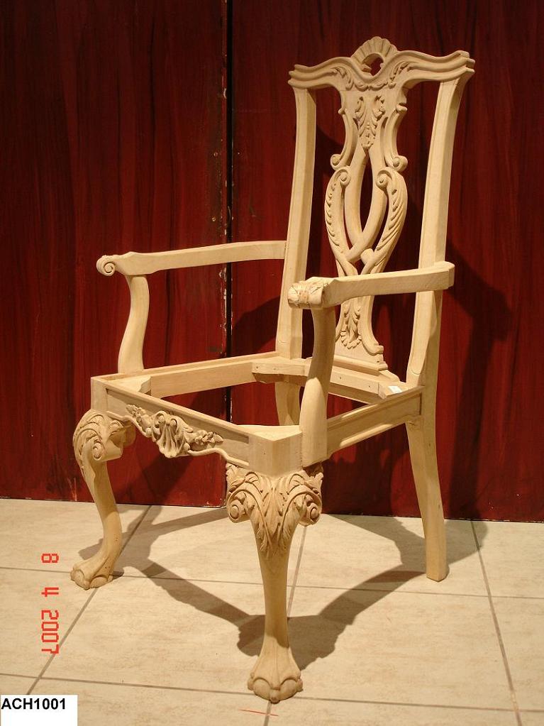  Chipandale Armchair (Unfinished) ( Chipandale Armchair (Unfinished))