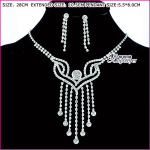 Lovely Necklace & Earring For Beautiful Bride (Lovely Halskette & Earring Für schöne Braut)