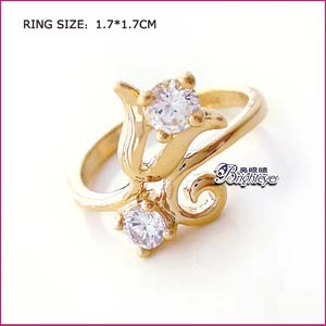 Crystal Finger Ring (Jz0214-001)