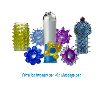  Flirtation Fingertip With Massage Pen (Флирт пальца с массажем Pen)