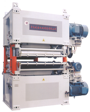  Double-Unit Heavy-Duty Double-Side Calibrating Sanding Machine