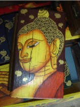 Buddha aus Holz Box (Buddha aus Holz Box)