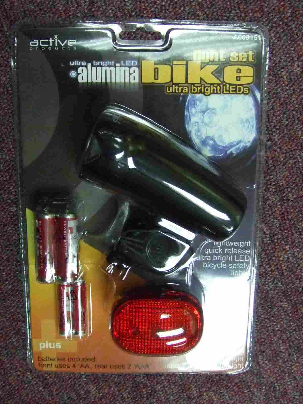  Aluminium Bike LED Light Set (Aluminium Bike LED Light Set)