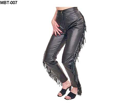 Damen-Hose mit Fransen (Damen-Hose mit Fransen)