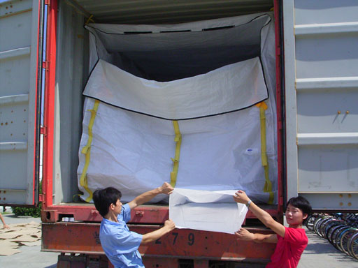  PP Woven Dry Bulk Container Liner Bag (PP Woven Dry Bulk Container Liner Bag)