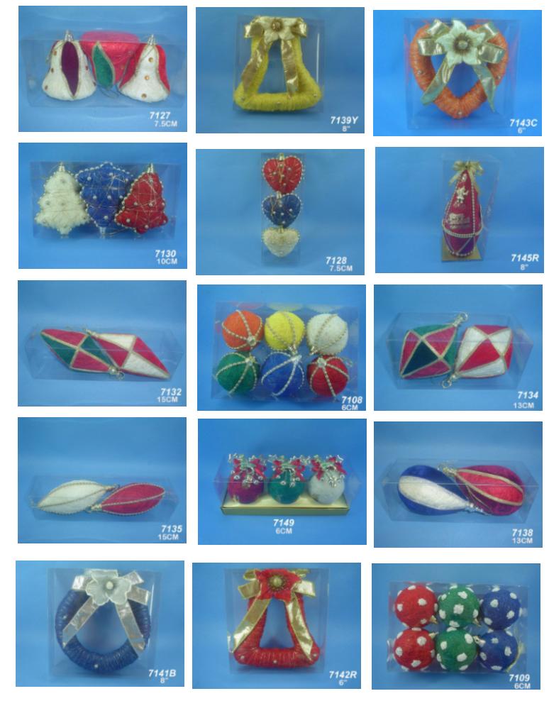  Xmas Ornaments (Décorations de Noël)