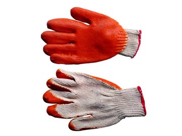  Knitted Gloves With PVC Dots