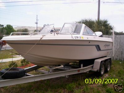  1994 Aquasport 195 Osprey W 120 HP Evinrude