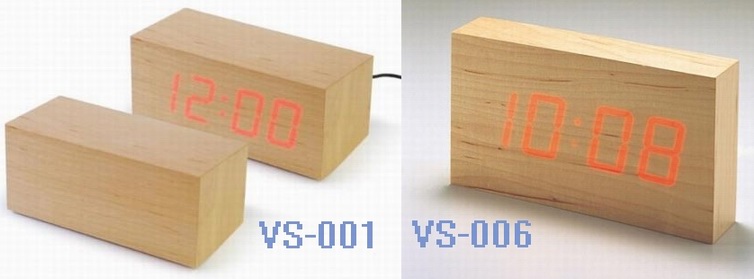  Digital Wooden Clock (Цифровые деревянные часы)