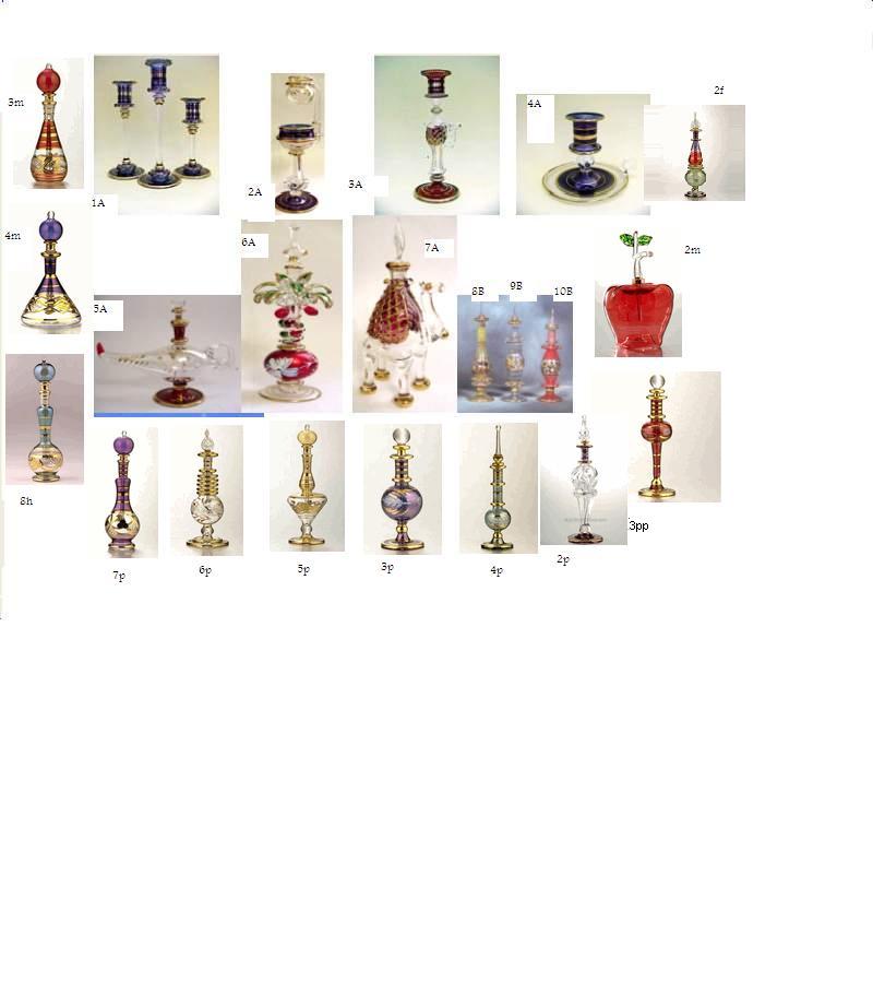  Perfume Bottles (Parfüm Flaschen)