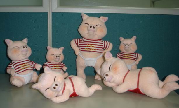  Stuffed Toys-Pig (Peluches-Pig)