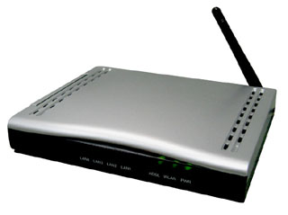  Wireless 4-Port Adsl2 Modem Router