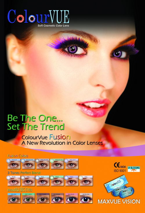  Color Contact Lenses-Colourvue (Lentilles de couleur Contactez-Colourvue)