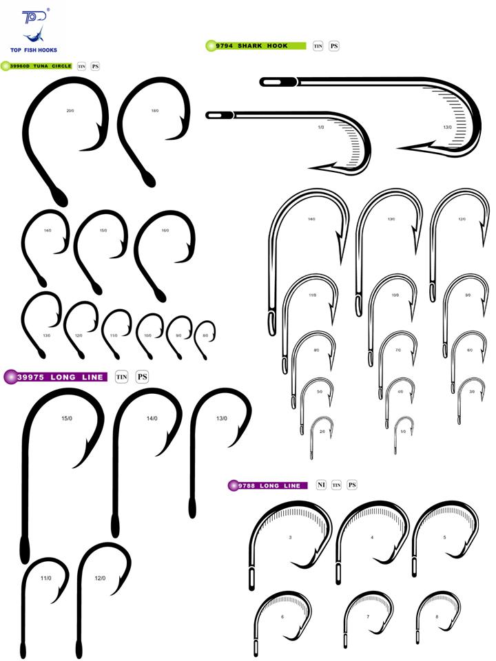  Fishing Hooks (Рыболовные крючки)