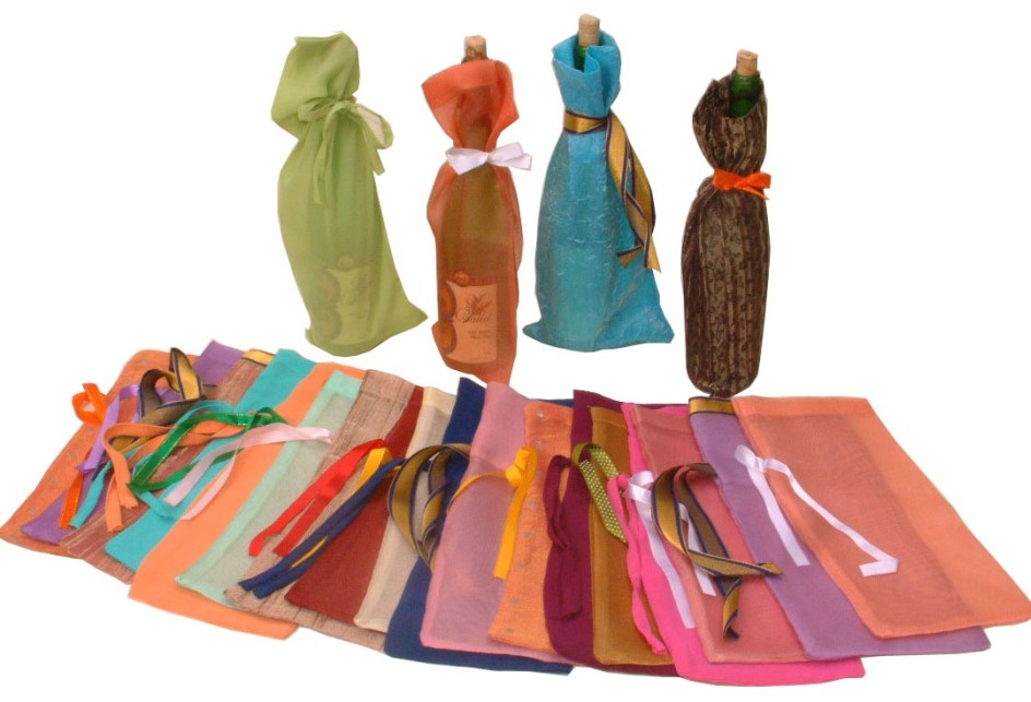 Jute / Organza / Canvas Wine Bags