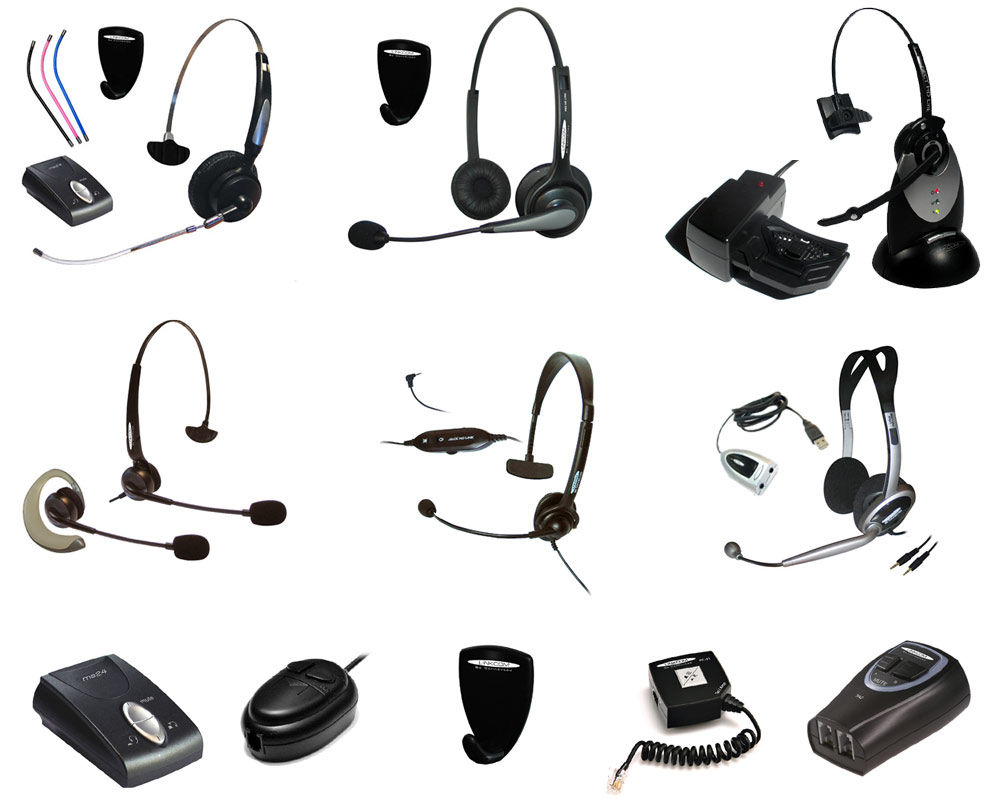  Headset Monaural and Binaural - Accessories (Гарнитура монофонического и Binaural - Аксессуары)