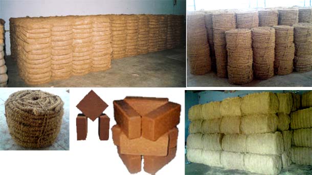  Coir Fiber & Pith (Kokos Fiber & Pith)