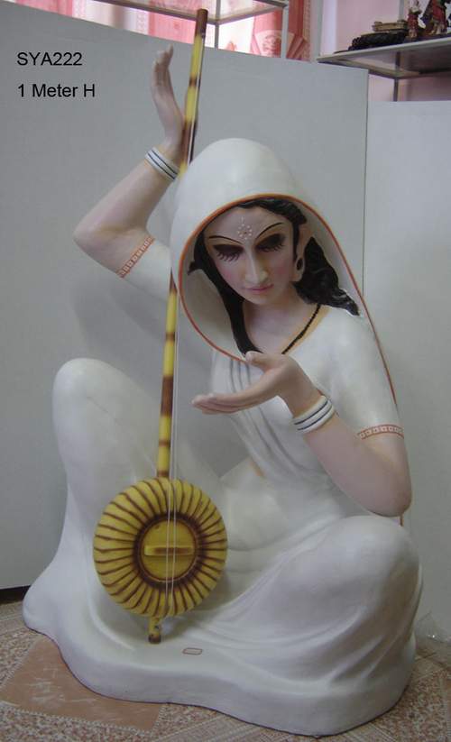  Polyresin Indian God, Hindu God (Meera) (Polyrésine dieu indien, hindou Dieu (Meera))
