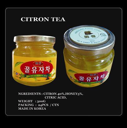  Canned Citron Fruit Tea (In Syrup) (Les conserves de fruits Citron Thé (en sirop))