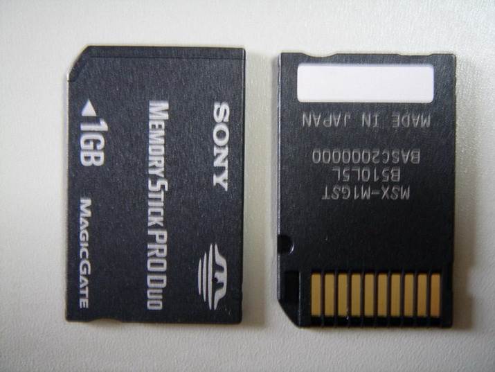Sony MS PRO Duo Memory Card 1GB (Sony MS PRO Duo Memory Card 1GB)