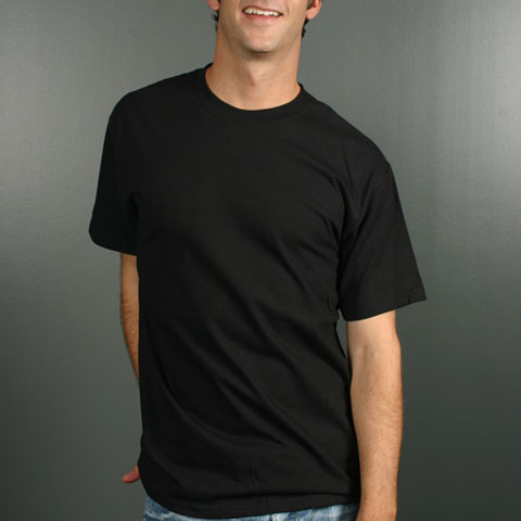  100% Cotton Round Neck Basic T-Shirt (100% хлопок шею Основного T-Shirt)