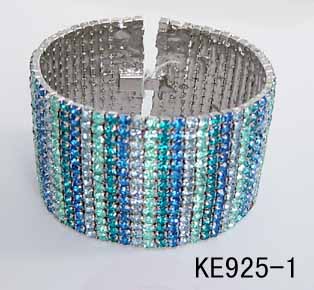  Color Rhinestone Bracelet Ke925-1 (Farbe Strass Armband Ke925-1)