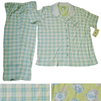  Women Pajamas 2 Pc Set