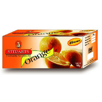  Black Tea Flavoured With Orange (Schwarzer Tee aromatisiert mit Orange)