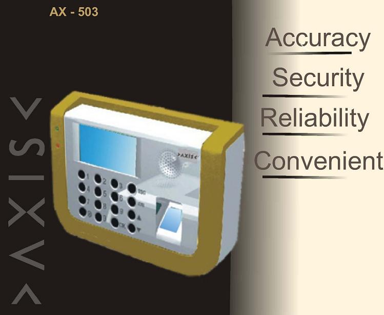  Time Attendance Recording Ax 503