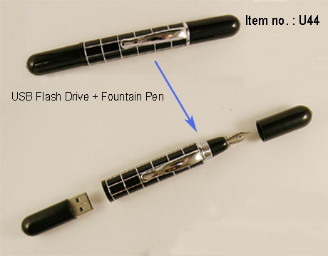  USB Flash Drive Fountain Pen ( USB Flash Drive Fountain Pen)