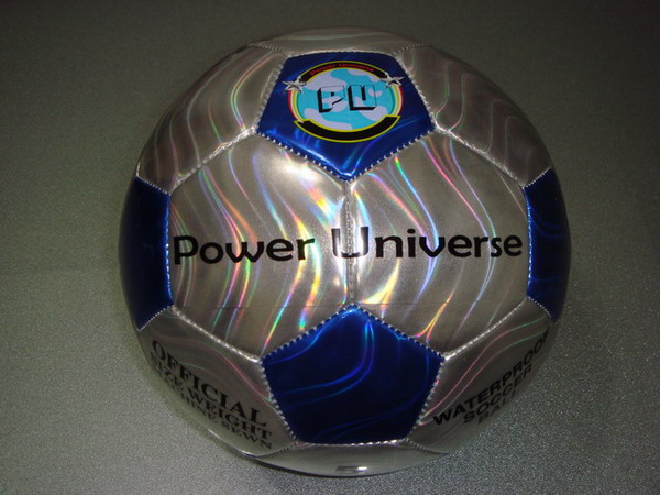# S5 Stitched Metallic Laser PVC Soccer (# S5 Stitched Металлический лазерный ПВХ Футбол)