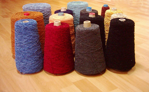  3. 5% Raw White Chenille Yarn (3. 5% rohweiß Chenillegarne)