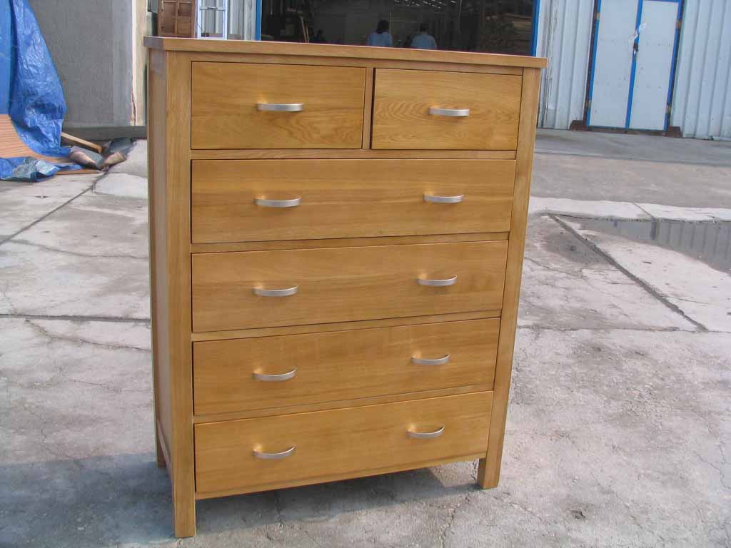  Drawer Chest Made From Oak (Tiroirs en chêne)