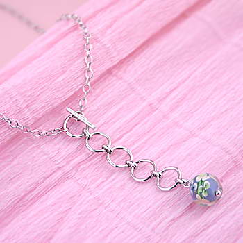  Sterling Silver Necklace (Серебрянные ожерелье)